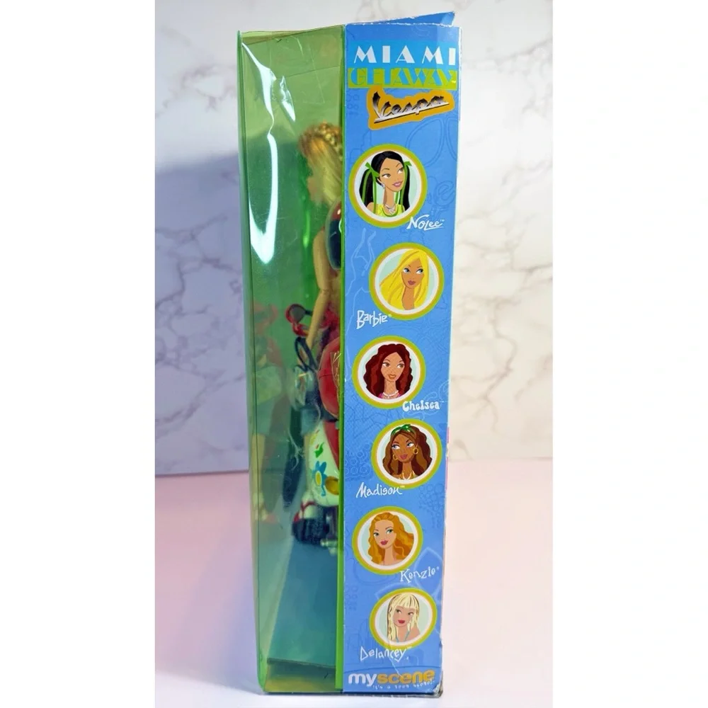 My Scene ULTRA RARE “Miami Getaway” Delancey & Vespa Giftset by Mattel